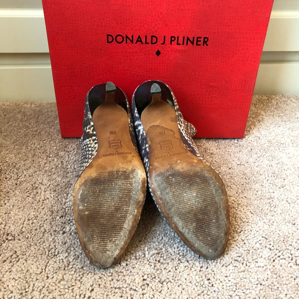 Donald J. Pliner Python Stretch Sock Booties - image 7